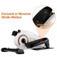 Portable adjustable mini magnetic elliptical stepper machine with non-slip pedals for effective workouts at home or.