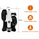Portable adjustable mini magnetic elliptical stepper machine with large non-slip pedals for effective workouts.