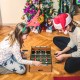 Mini tabletop foosball game with 4 steel rods and textured hand grips, perfect for family fun and gatherings.