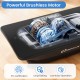 Close-up of the powerful brushless motor in the Vibration Plate Exercise Machine for home workouts, featuring durable.