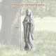 29.5-inch Virgin Mary statue in gray, made from magnesium oxide, ideal for outdoor religious decor and garden focal.