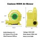 950W air blower with 4.5" outlet diameter, designed for inflatable bounce houses and water slides, featuring a top.