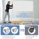 Rolling double-sided magnetic whiteboard on wheels with aluminum frame, featuring 360° rotation and lockable casters.