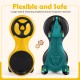 Wiggle car ride-on toy in yellow with large seat and flashing wheels, designed for safe indoor and outdoor fun.