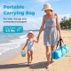 Portable carrying bag for Wind Powered Beach Tent, lightweight at 5.5 lbs, ideal for easy transport and storage.