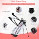 Women's Complete Golf Clubs and Bag Set with Headcovers and Putter - Gallery View 9 of 11