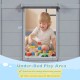 Under-bed play area featuring a spacious door design for easy access, perfect for little dreamers to play and explore.