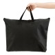 Black Oxford cloth storage bag for adjustable slant board, designed for easy transport and storage of fitness equipment.