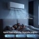 X-Pro 18000 BTU mini split AC with heat pump, featuring quiet operation and sleep mode for peaceful nights.