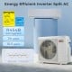 X-Pro 27000 BTU Mini Split AC with Heat Pump, featuring 24 SEER2, R454B refrigerant, and 4D swing for efficient cooling.