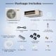 X-Pro 27000 BTU concealed ducted mini split AC package includes outdoor unit, indoor unit, and installation accessories.