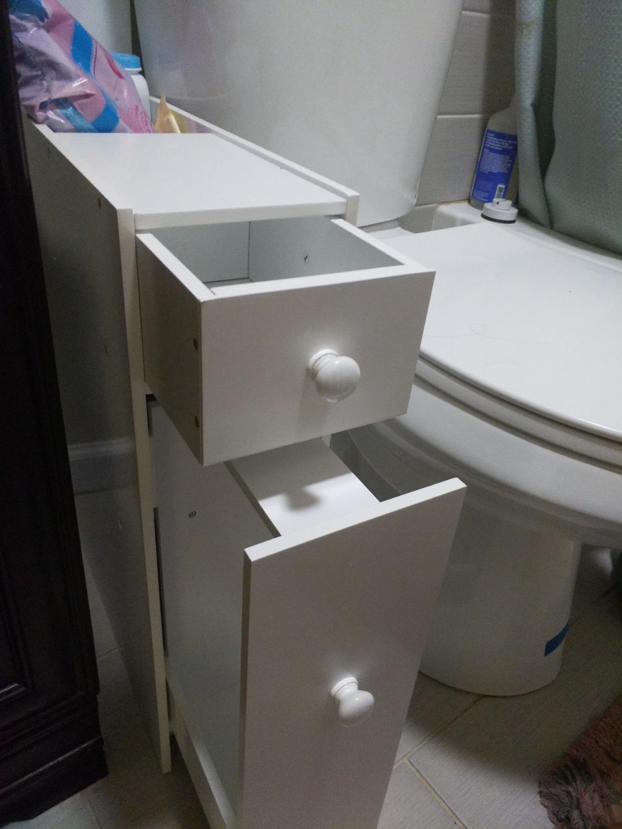 small bathroom storage