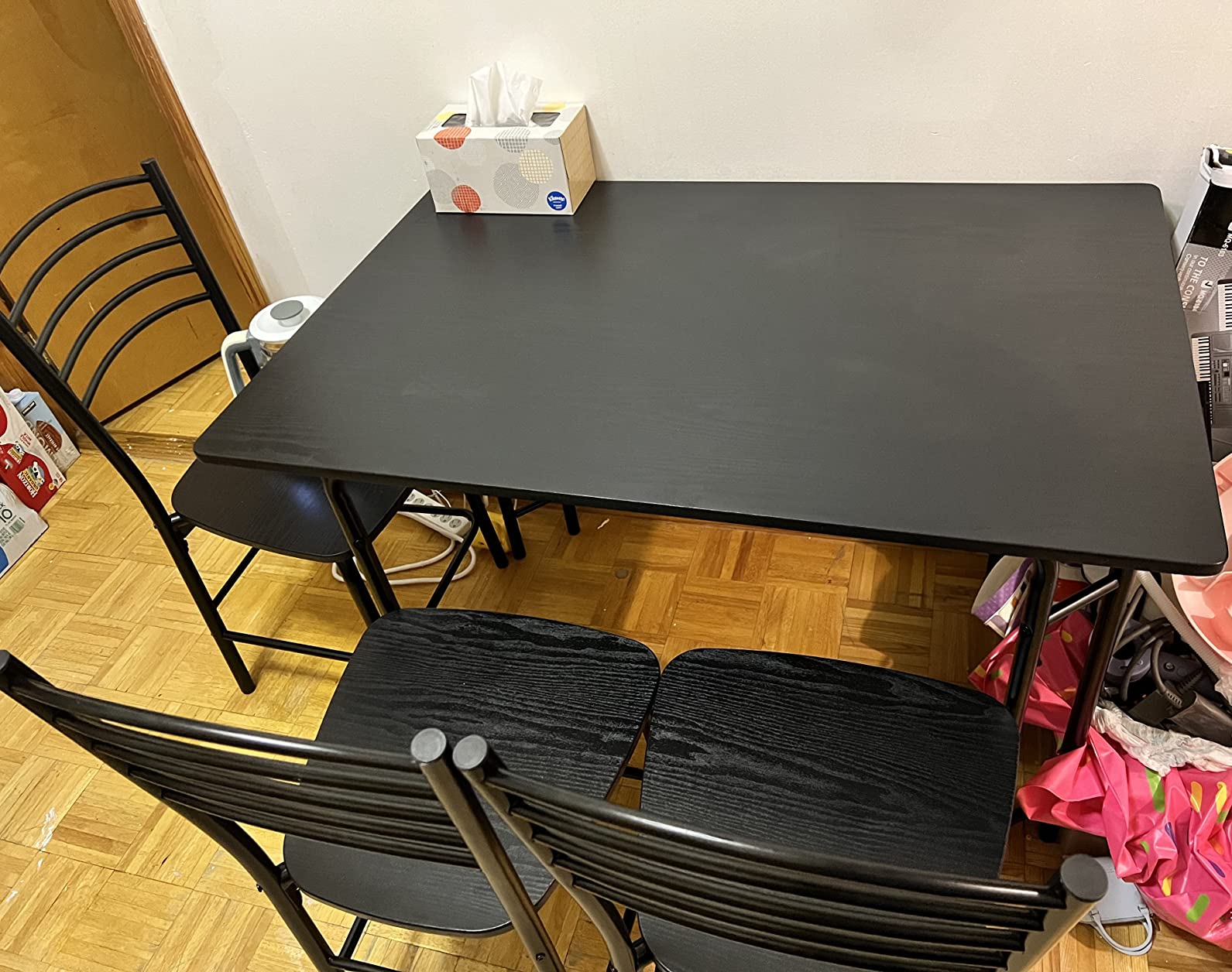 table and chair five piece set